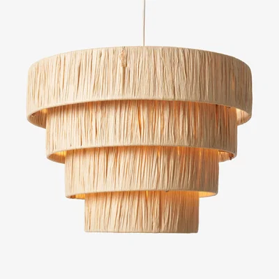 The Range Viera Raffia Easy to Fit Shade - Natural