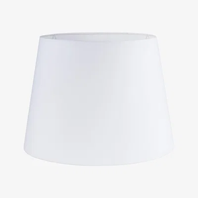 The Range Aspen Tapered White Ceiling Pendant Shade - White