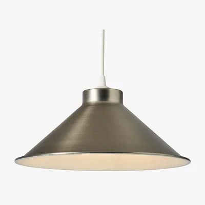 The Range Simo Fisherman Style Easy to Fit Shade - Pewter