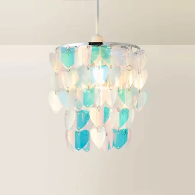 The Range Orla Irridescent Ceiling Lamp Shade - Multicolour / 0.25kg