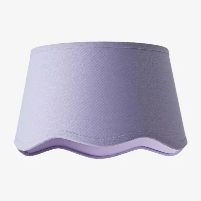 The Range Mabel Small Scallop Edge Linen Lamp Shade - Lilac / 0.2kg