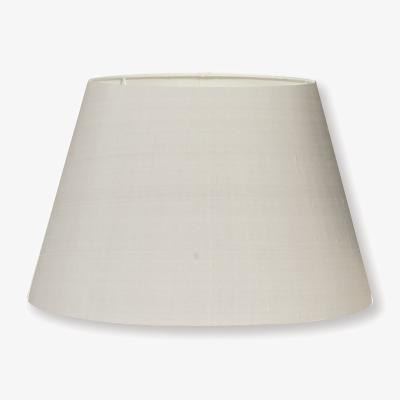 The Rug Seller Empire Silk Lampshade by William Yeoward in Chalk Beige