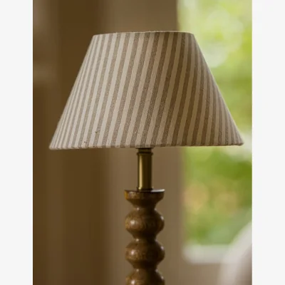 Rose & Grey Plain Striped Shade