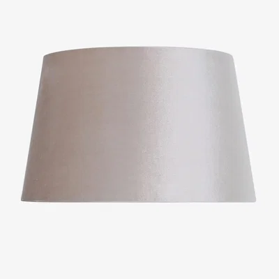 Teddy Beau Deco Home 19in Velvet Empire Shade Champagne - Dual Plug