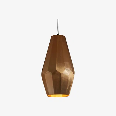 Teddy Beau Teddy's Collection Aluminium Copper Finish Pendant Light / Large