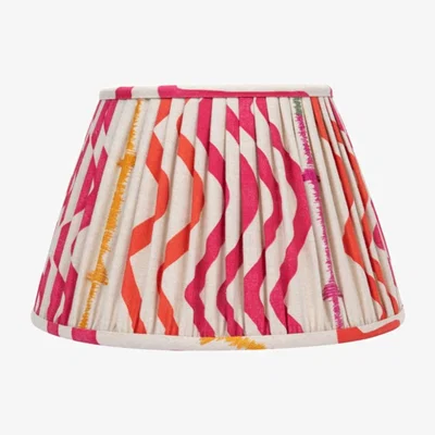 Tobias Oliver Christopher Farr Cloth | 14 Rick Rack Lampshade | Hot Pink