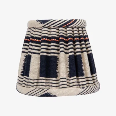 Tobias Oliver Christopher Farr Cloth | 6 Lost and Found Lampshade | Indigo