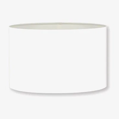 Tobias Oliver William Yeoward |  Drum Lampshade in Satin with White Liner | 45 cm