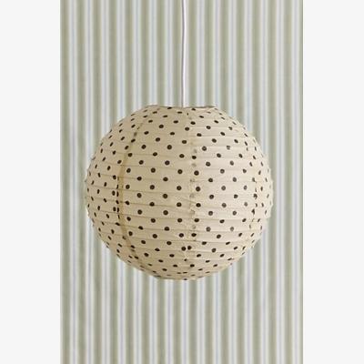 Urban Outfitters Polka Dot Lamp Shade - White ALL at Urban Outfitters