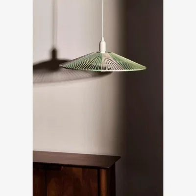 Urban Outfitters Light Green UFO Lamp Shade - Light Green ALL at Urban Outfitters