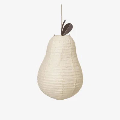 Westwing Handmade Washi Paper Lampshade Pear