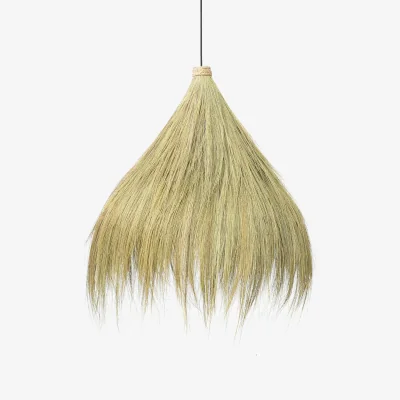 Westwing Handmade Grass Lampshade Rayung, in various sizes