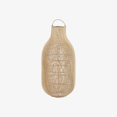 Westwing Hand-Woven Rattan Pendant Lampshade Kendi