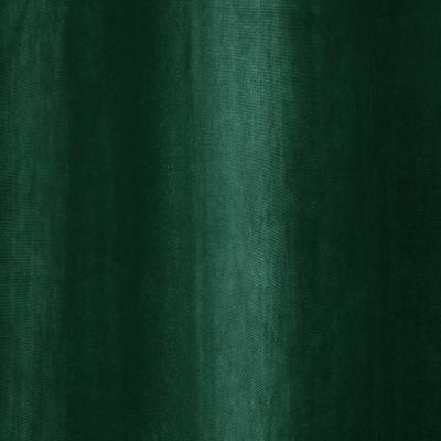 Dunelm Recycled Velour Bottle Green Eyelet Door Curtains Bottle (Green)