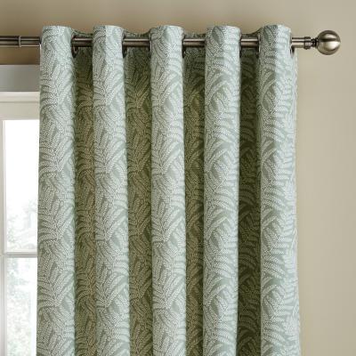 Dunelm Alderley Fern Eyelet Curtain Fern