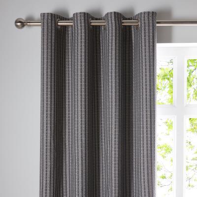 Dunelm Grafton Navy Eyelet Curtains Navy Blue