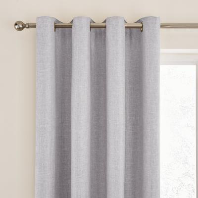 Dunelm Gracie Dove Grey Eyelet Curtains Grey