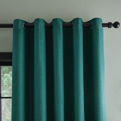 Dunelm Bondi Emerald Eyelet Curtains Emerald