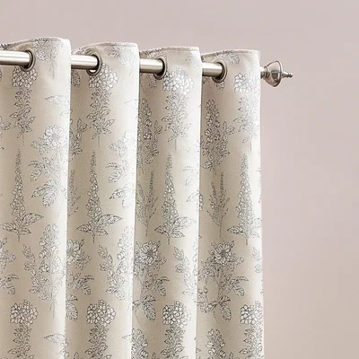 Dunelm Sophia Natural Eyelet Curtains Sophia Natural