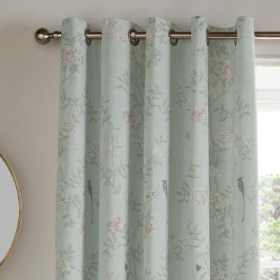 Dunelm Holly Willoughby Jacinta Sage Eyelet Curtains Sage