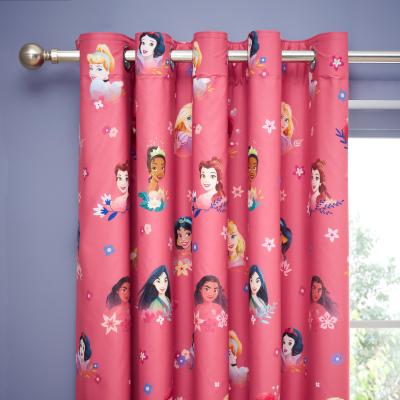 Dunelm Disney Princess Eyelet Curtains MultiColoured