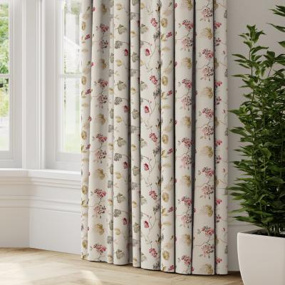 Dunelm Heritage Cranbourne Made to Measure Curtains Cranbourne China Pink