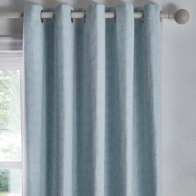 Dunelm Telford Duck Egg Eyelet Curtains Duck Egg (Blue)