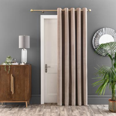Dunelm Clara Natural Eyelet Door Curtain Natural