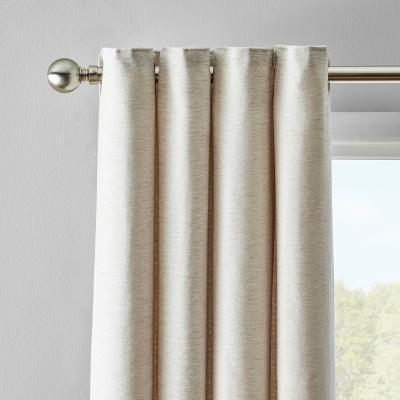 Dunelm Haworth Chenille Sandstone Eyelet Curtains Sandstone (Brown)