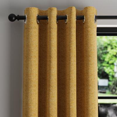Dunelm Eliza Honey Thermal Eyelet Curtains Honey