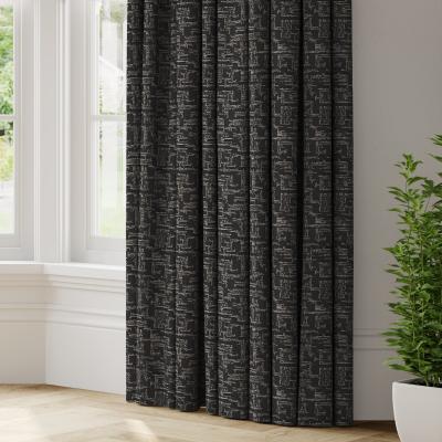 Dunelm Phlox Made to Measure Curtains Phlox Smoke
