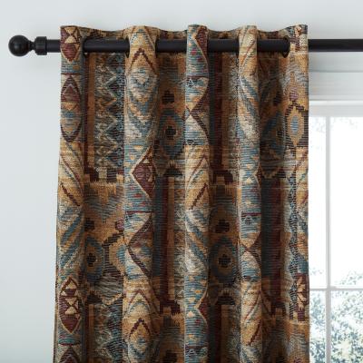 Dunelm Evander Red Eyelet Curtains Red