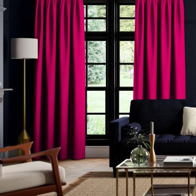 Dunelm Panama Cotton Made to Measure Curtains Panama Sorbet