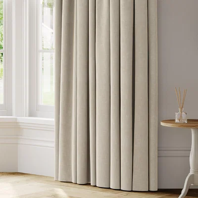 Dunelm Hessian Made to Measure Curtains natural