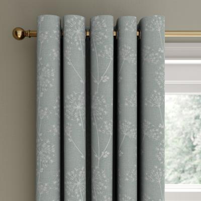 Dunelm Chesley Sage Eyelet Curtains Sage