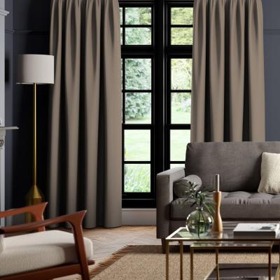 Dunelm Panama Cotton Made to Measure Curtains Panama Clay