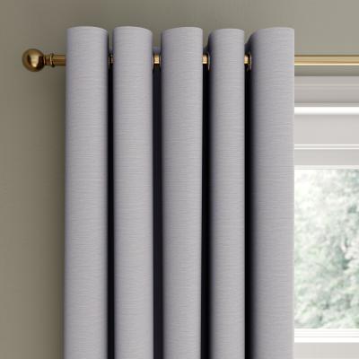 Dunelm Bamboo Mix Ashley Blue Eyelet Curtains Ashley Blue
