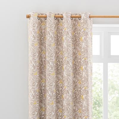 Dunelm Coleton Natural Eyelet Curtains Natural