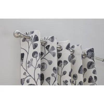 Habitat Habitat Boho Luxe Fully Lined Eyelet Curtains - Cream