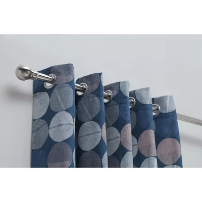 Habitat Habitat Skandi Spot Fully Lined Eyelet Curtains