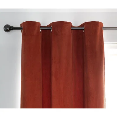 Habitat Habitat Cord Lined Eyelet Curtains - Terracotta - 168x229cm
