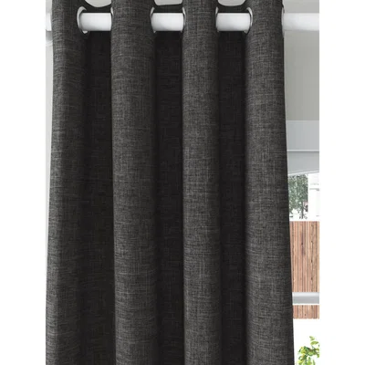 John Lewis ANYDAY John Lewis & Partners Pair Blackout Coated Eyelet Curtains