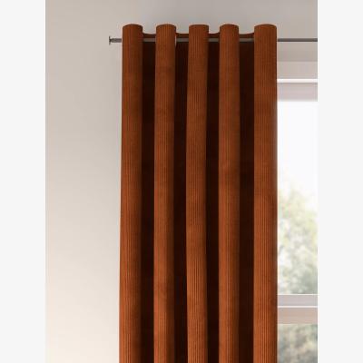 John Lewis John Lewis ANYDAY Cord Pair Lined Eyelet Curtains