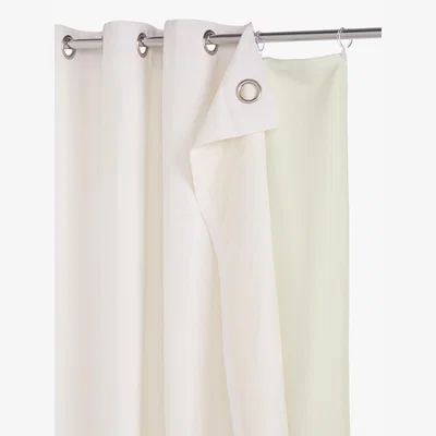 John Lewis John Lewis ANYDAY Thermal Pencil Pleat & Eyelet Curtain Lining, Natural