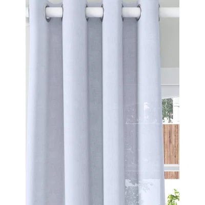 John Lewis John Lewis & Partners Recycled Polyester Eyelet Sheer Panel