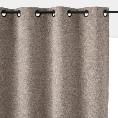 La Redoute Pirjo Basket Weave Single Eyelet Curtain