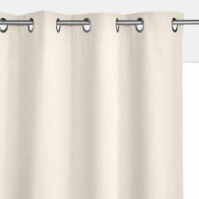 La Redoute Taïma Linen / Cotton Blackout Radiator Curtain with Eyelets