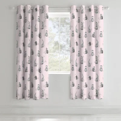 La Redoute Woodland Animals Eyelet Curtains 168x183cm
