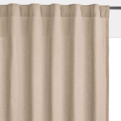 La Redoute Scenario Single Cotton Curtain with Concealed Tabs