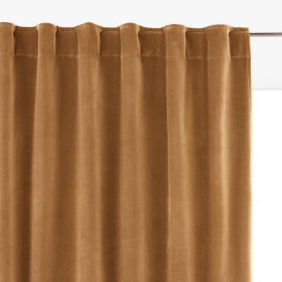 La Redoute Velvet Single Hidden Tab Curtain